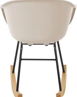 Tuolit<Beliani Keinutuoli Muovi Beige Harmony