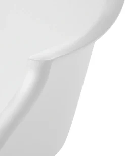 Tuolit<Beliani Keinutuoli Muovi Valkoinen Harmony