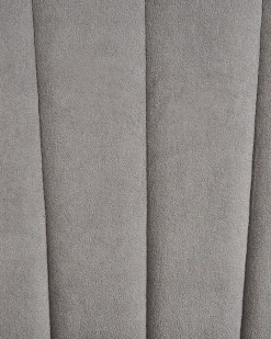 Nojatuolit<Beliani Keinutuoli Sametti Harmaa Liarum