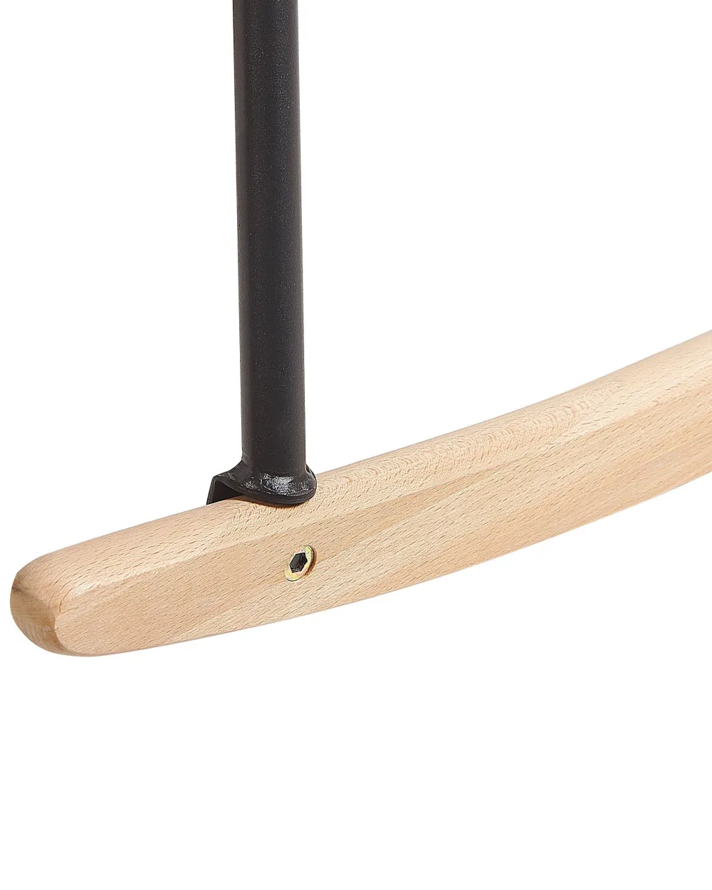 Nojatuolit<Beliani Keinutuoli Sametti Harmaa Liarum