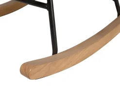 Tuolit<Beliani Keinutuoli Sametti Tummansininen Oxie