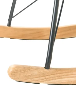 Best Sale Beliani Keinutuoli Sametti Tummanvihrea Ellan