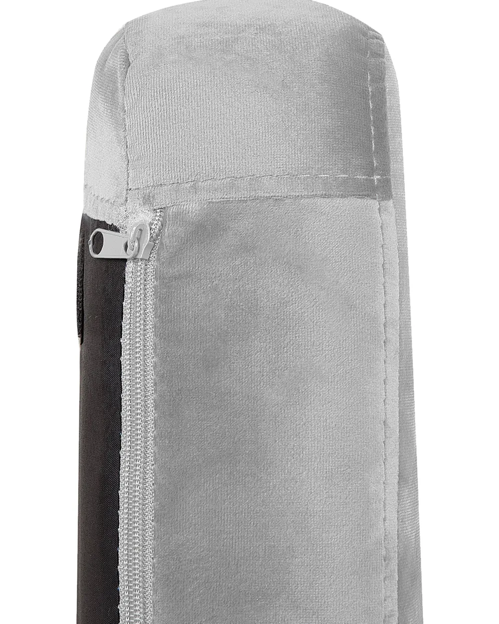 Store Beliani Keinutuoli Sametti Vaaleanharmaa Oxie