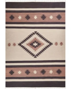 Matot<Beliani Kelim-Matto Puuvilla Beige/Ruskea 200 X 300 Cm Aragats