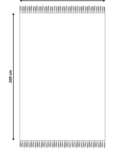 Discount Beliani Kelim-Matto Puuvilla Monivarinen 140 X 200 Cm Gandzak