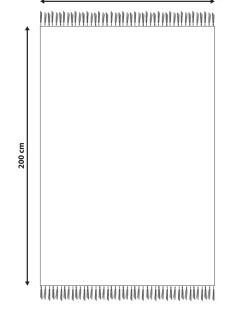 Best Beliani Kelim-Matto Puuvilla Monivarinen 140 X 200 Cm Varser