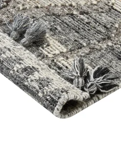 Cheap Beliani Kelim-Matto Villa Harmaa 160 X 230 Cm Aratashen