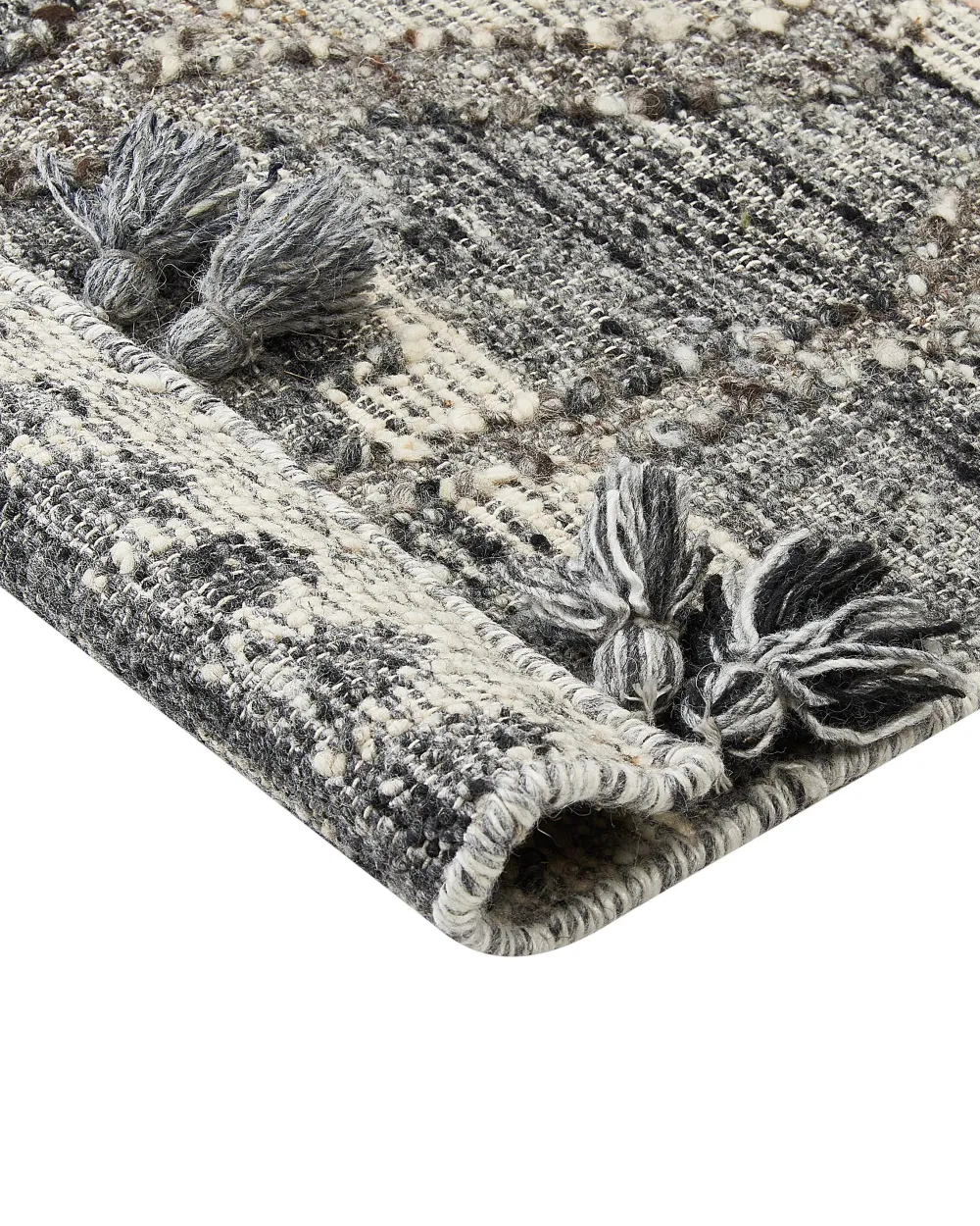 Cheap Beliani Kelim-Matto Villa Harmaa 160 X 230 Cm Aratashen