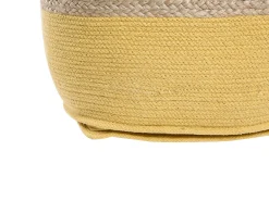 Hot Beliani Keltainen Juuttirahi 44 X 44 Cm Kirama