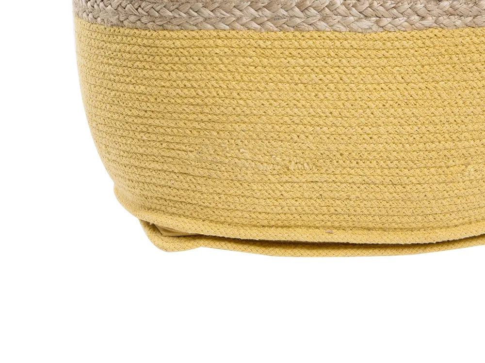 Hot Beliani Keltainen Juuttirahi 44 X 44 Cm Kirama