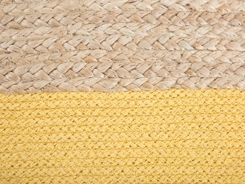 Hot Beliani Keltainen Juuttirahi 44 X 44 Cm Kirama