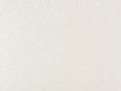 Tekstiilit<Beliani Kermanvalkoinen Kohokuvioitu Paivapeittosetti 160 X 220 Rudkhan