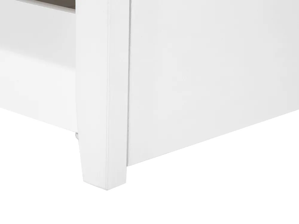 Outlet Beliani Kerrossanky Manty Säilytystila Valkoinen 90 X 200 Cm Radon