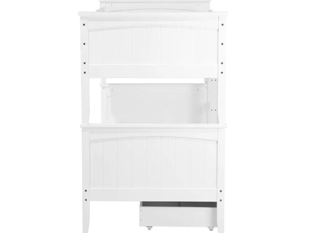 Outlet Beliani Kerrossanky Manty Säilytystila Valkoinen 90 X 200 Cm Radon