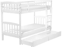 Lastenhuone<Beliani Kerrossanky Manty Säilytystila Valkoinen 90 X 200 Cm Revin