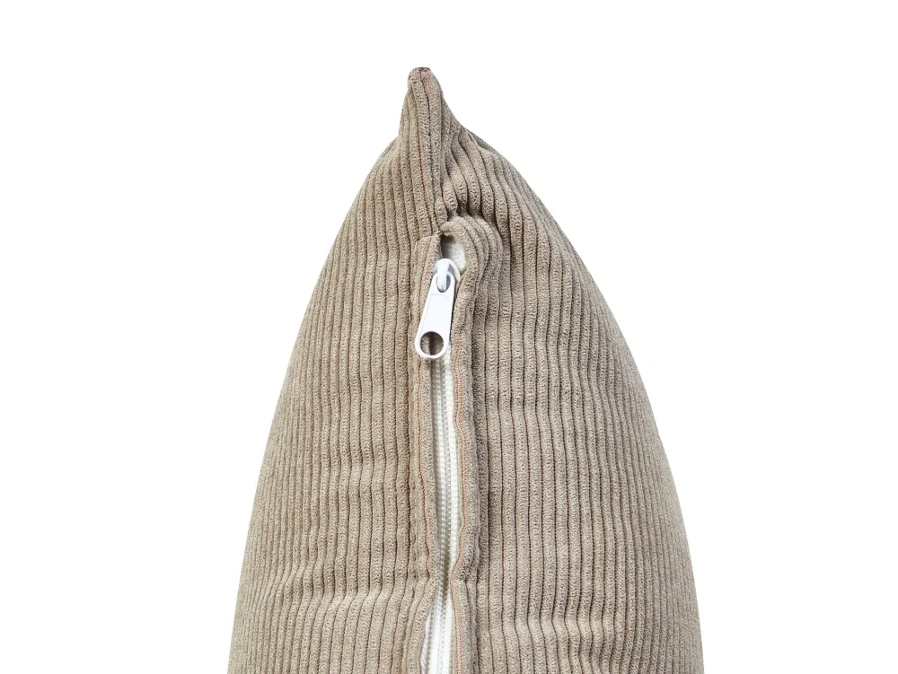 Nojatuolit<Beliani Keskimoduuli Vakosametti Ruskeanharmaa Lemvig