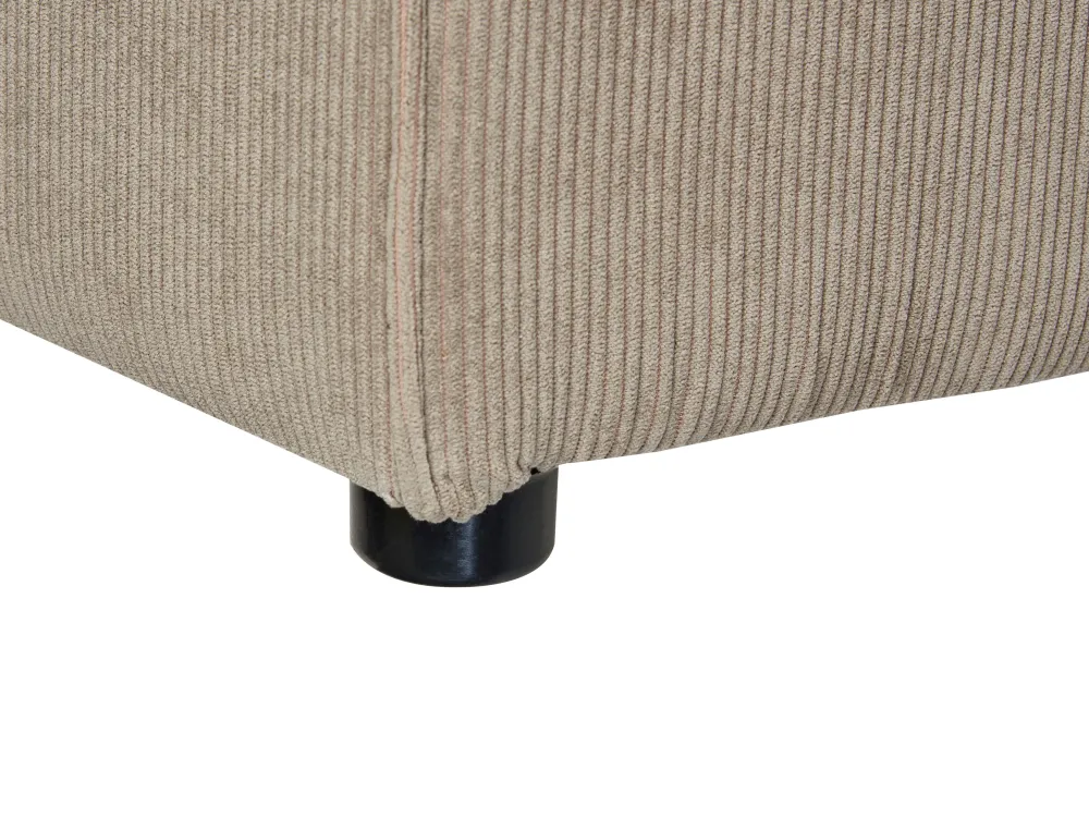 Nojatuolit<Beliani Keskimoduuli Vakosametti Ruskeanharmaa Lemvig