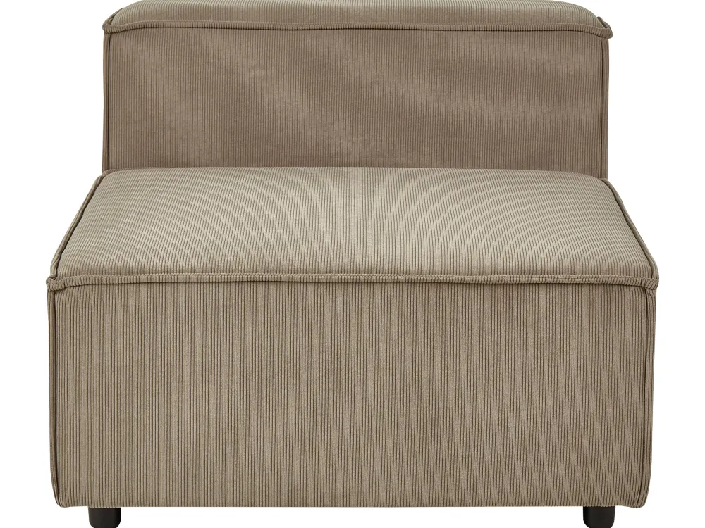 Best Sale Beliani Keskimoduuli Vakosametti Vaaleanruskea Aprica