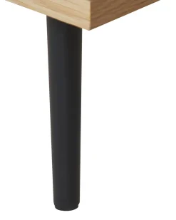 New Beliani Kirjahylly 4 Hyllya 2 Laatikkoa Vaalea Puu/Valkoinen Richmond