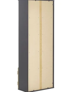 Säilytys<Beliani Kirjahylly 4 Hyllya Kaappi Vaalea Puu/Musta Salter