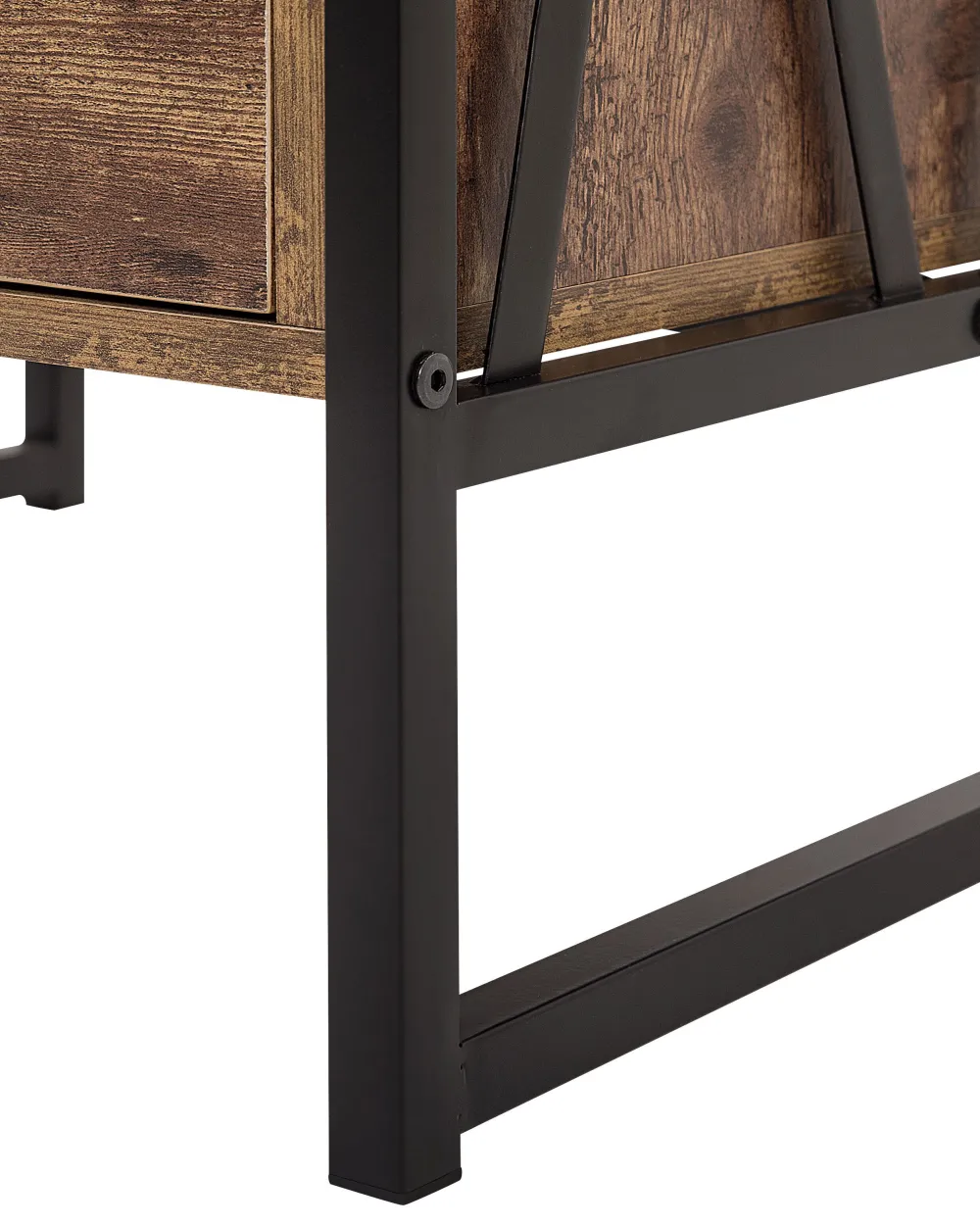 Sale Beliani Kirjahylly 3 Hyllya Laatikko Tumma Puu Keene