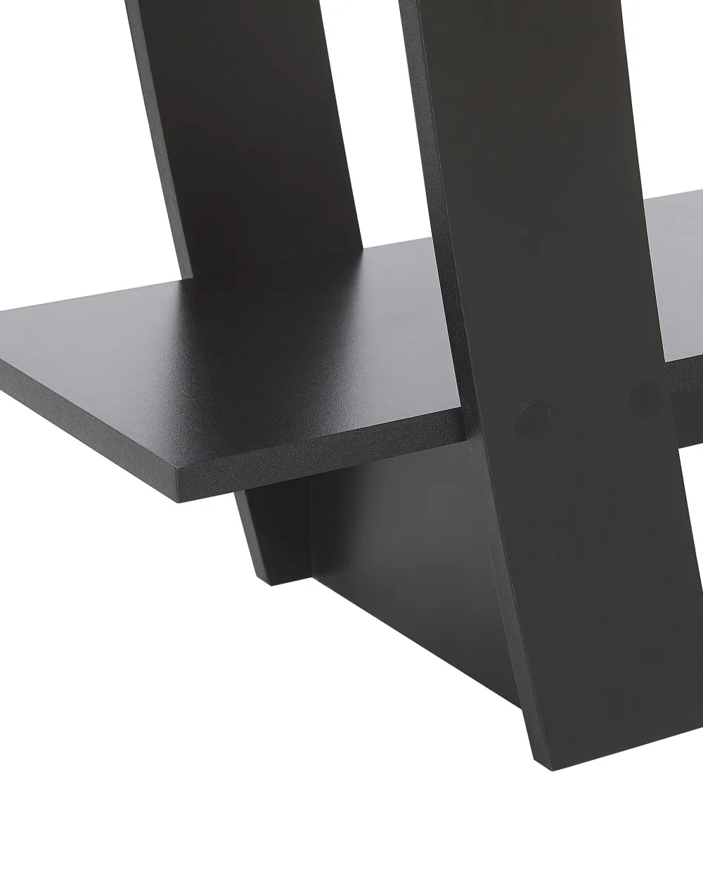 New Beliani Kirjahylly 5 Hyllya Musta Kener