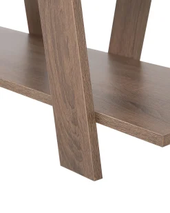 Säilytys<Beliani Kirjahylly 5 Hyllya Tumma Puu Escalante