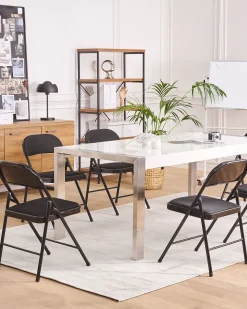 Cheap Beliani Kirjahylly 4 Hyllya Tumma Puu Brisbane