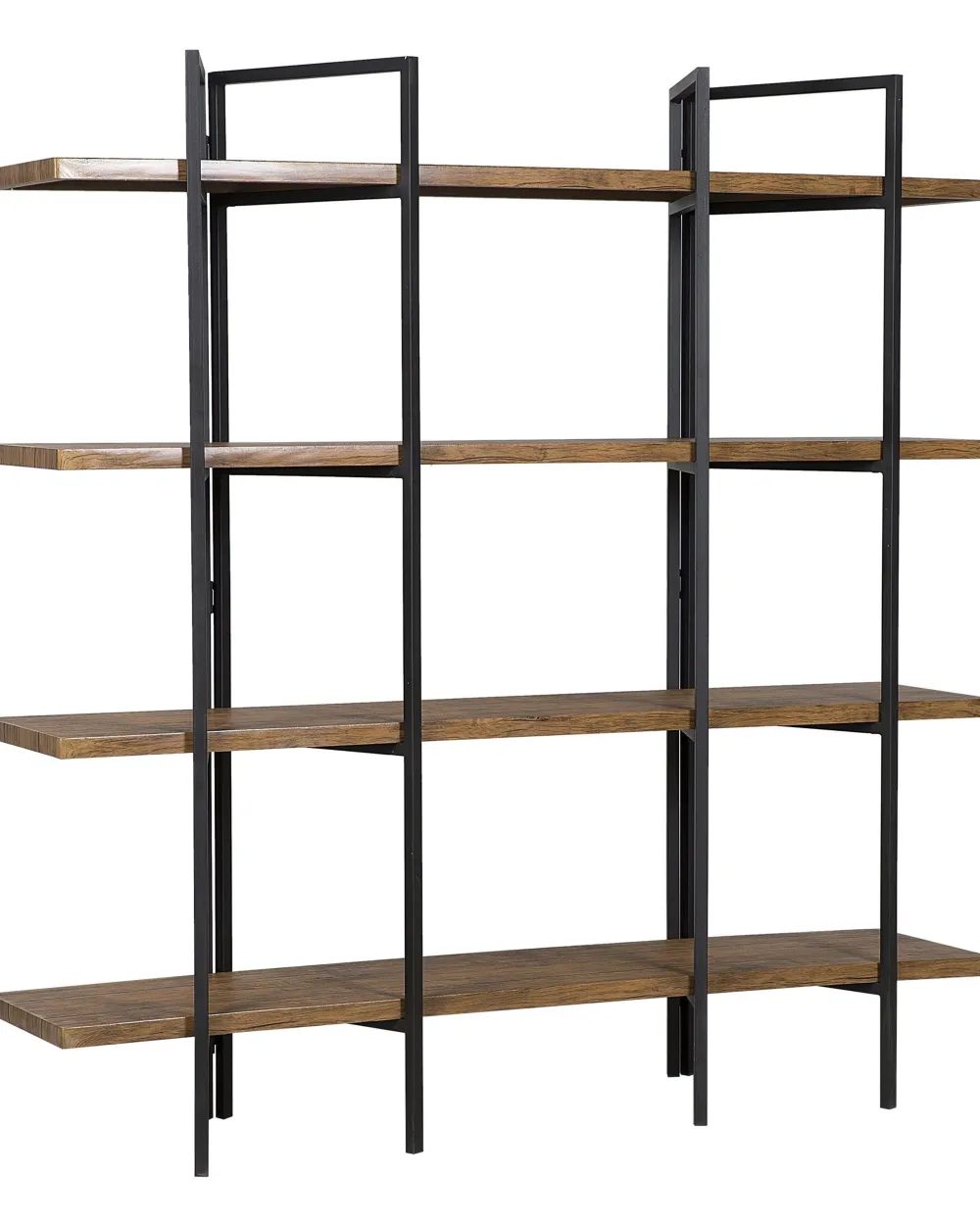 Säilytys<Beliani Kirjahylly 4 Hyllya Tumma Puu Compton