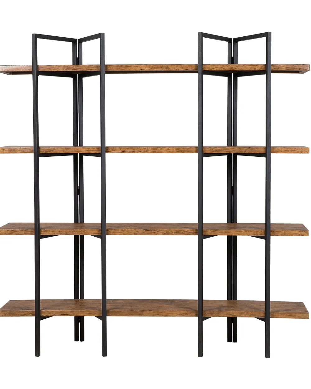 Säilytys<Beliani Kirjahylly 4 Hyllya Tumma Puu Compton