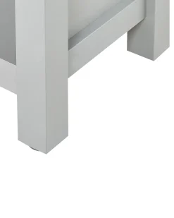 Säilytys<Beliani Kirjahylly 5 Hyllya Vaaleanharmaa/Vaalea Puu Clio