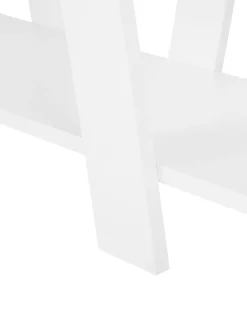 Clearance Beliani Kirjahylly 5 Hyllya Valkoinen Escalante