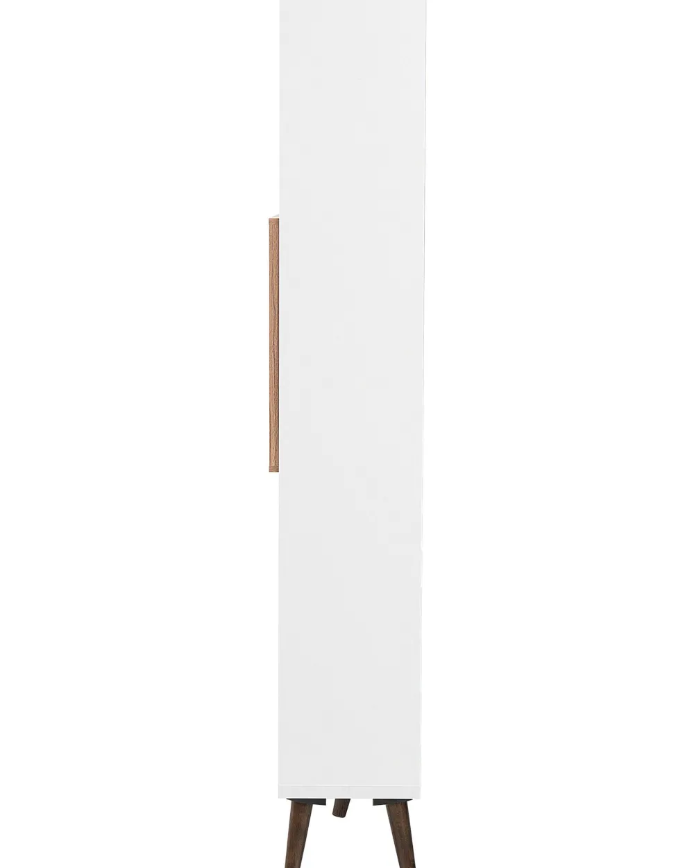 Säilytys<Beliani Kirjahylly 17 Hyllya Valkoinen/Tumma Puu Alloa