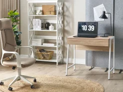 Säilytys<Beliani Kirjahylly 4 Hyllya Valkoinen Foster