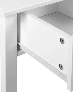 Pöydät<Beliani Konsolipoyta 3 Laatikkoa Valkoinen Galva