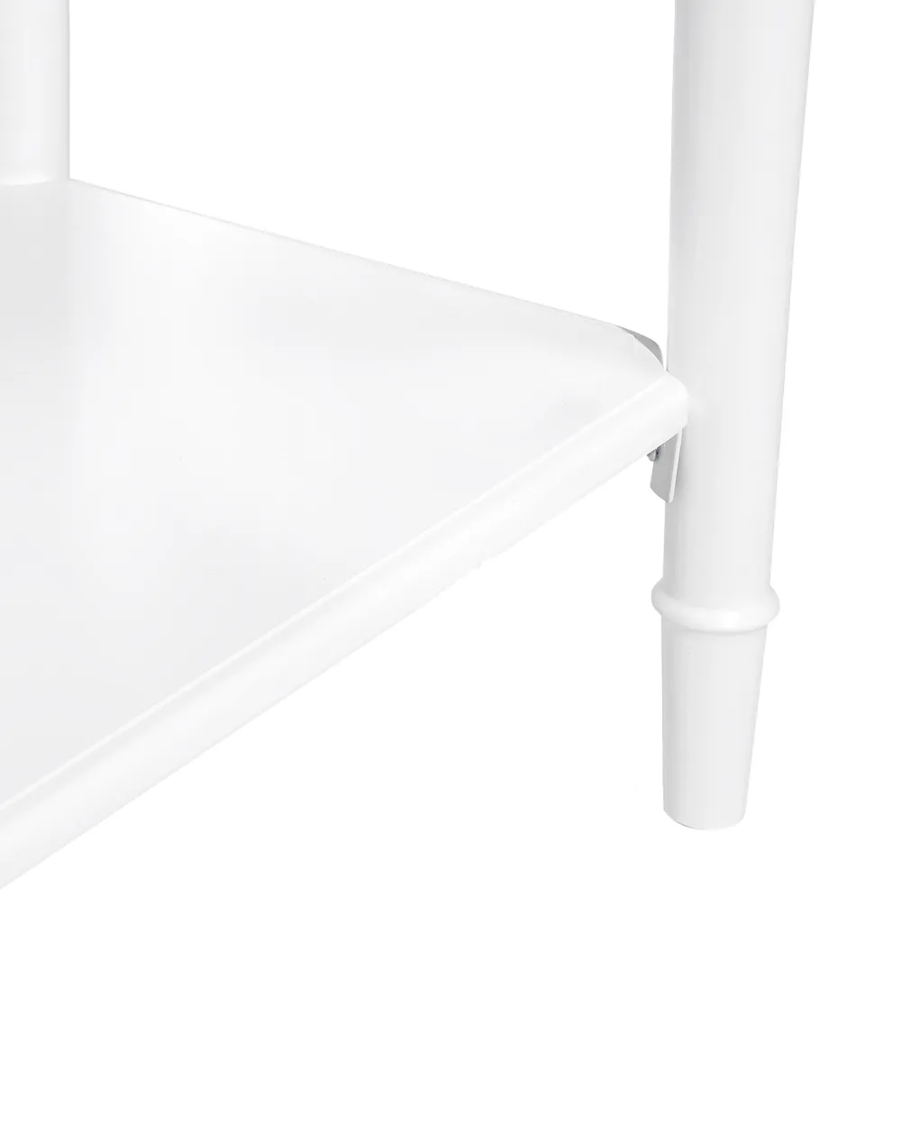 Discount Beliani Konsolipoyta 2 Laatikkoa Valkoinen Lowell