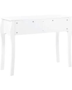 Pöydät<Beliani Konsolipoyta 2 Laatikkoa Valkoinen Klawock