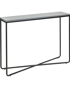 Pöydät<Beliani Konsolipoyta Harmaa/Musta Lakota