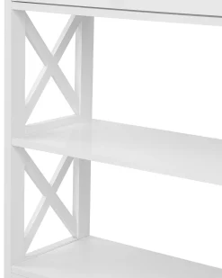 Cheap Beliani Konsolipoyta Laatikko Valkoinen Montgomery