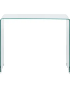 Pöydät<Beliani Konsolipoyta Lasi Kirkas Kendall