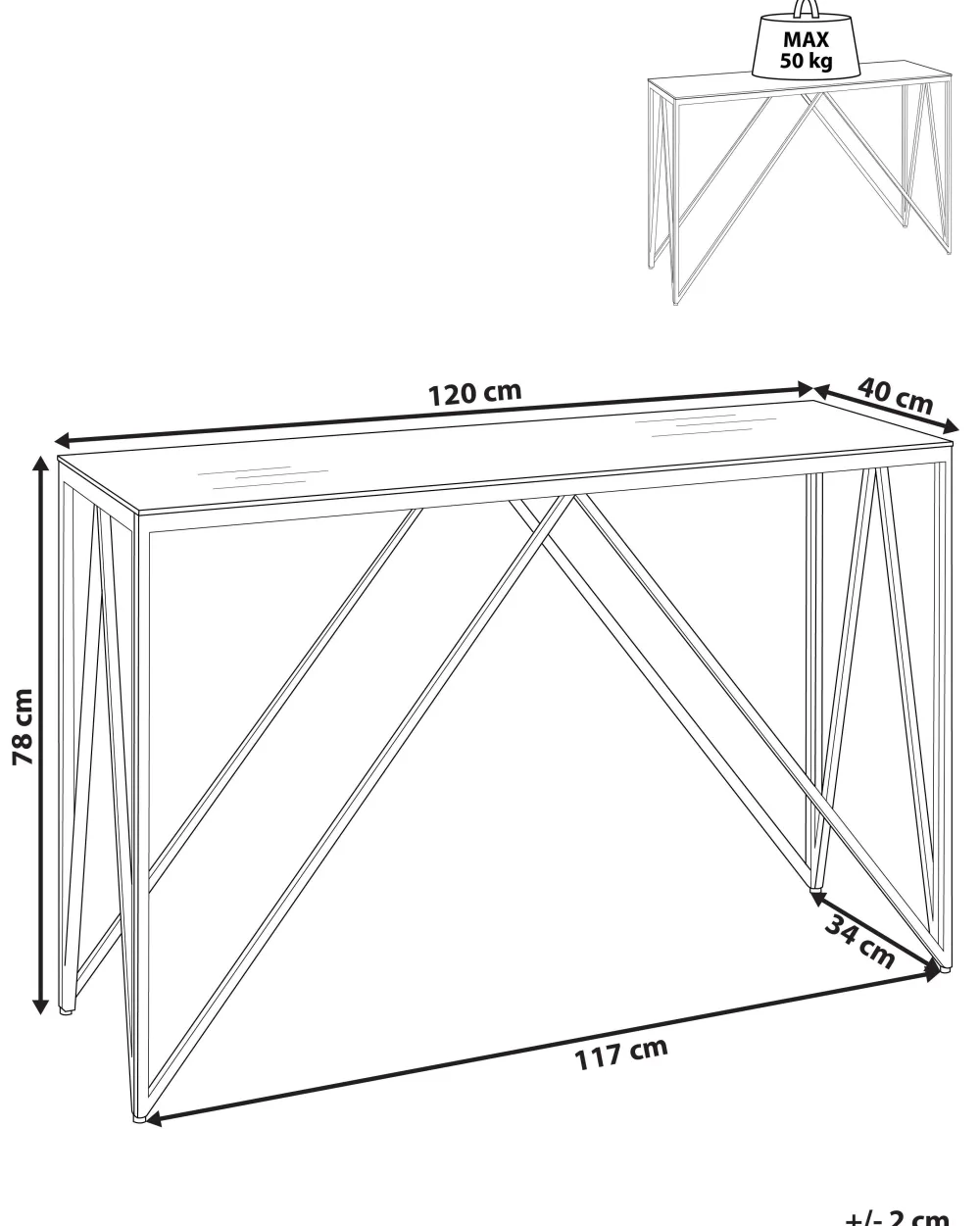Cheap Beliani Konsolipoyta Lasitasolla Rosteri Kulta Weso