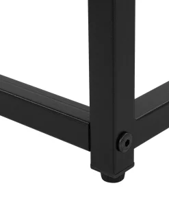 Sale Beliani Konsolipoyta Tumma Puu/Musta Belmont