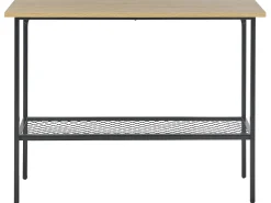 Flash Sale Beliani Konsolipoyta Vaalea Puu/Musta Dorena