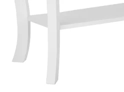 Pöydät<Beliani Konsolipoyta Vaalea Puu/Valkoinen Hartford