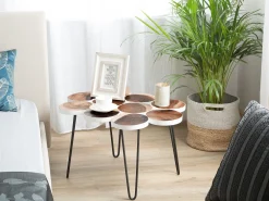 New Beliani Kori Hiekanruskea/Vaaleanharmaa 2 Kpl Naulla