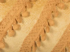 Best Beliani Koristetyyny 30 X 50 Cm Keltainen Ayroor