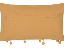 Best Beliani Koristetyyny 30 X 50 Cm Keltainen Ayroor