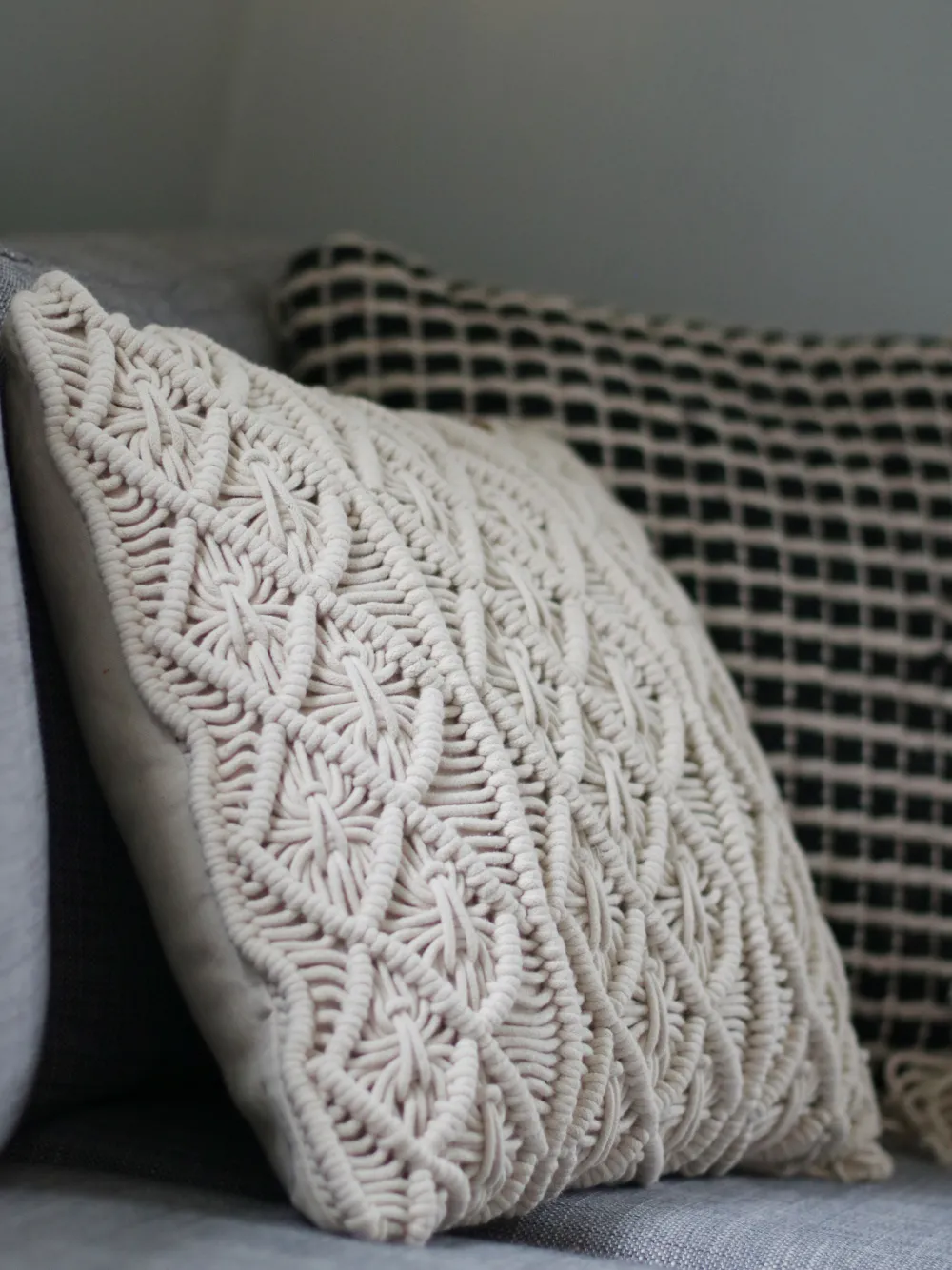 Sale Beliani Koristetyyny 45 X 45 Cm Mustavalkoinen Yoncali