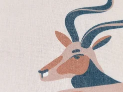 Tekstiilit<Beliani Koristetyyny Beige 45 X 45 Cm 2 Kpl Abal