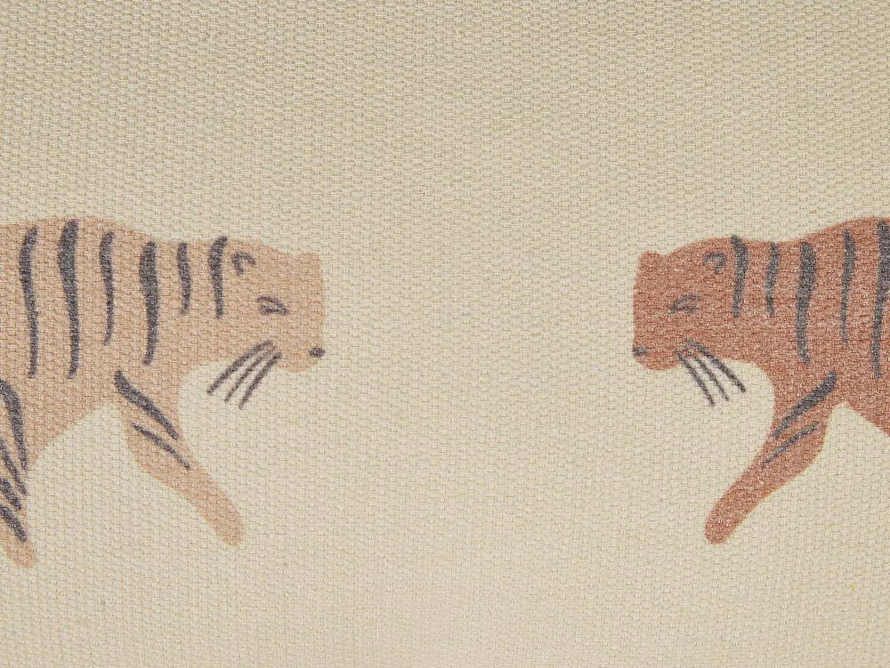 Tekstiilit<Beliani Koristetyyny Beige 30 X 50 Cm 2 Kpl Nierembergia